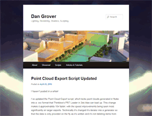 Tablet Screenshot of dan-grover.com